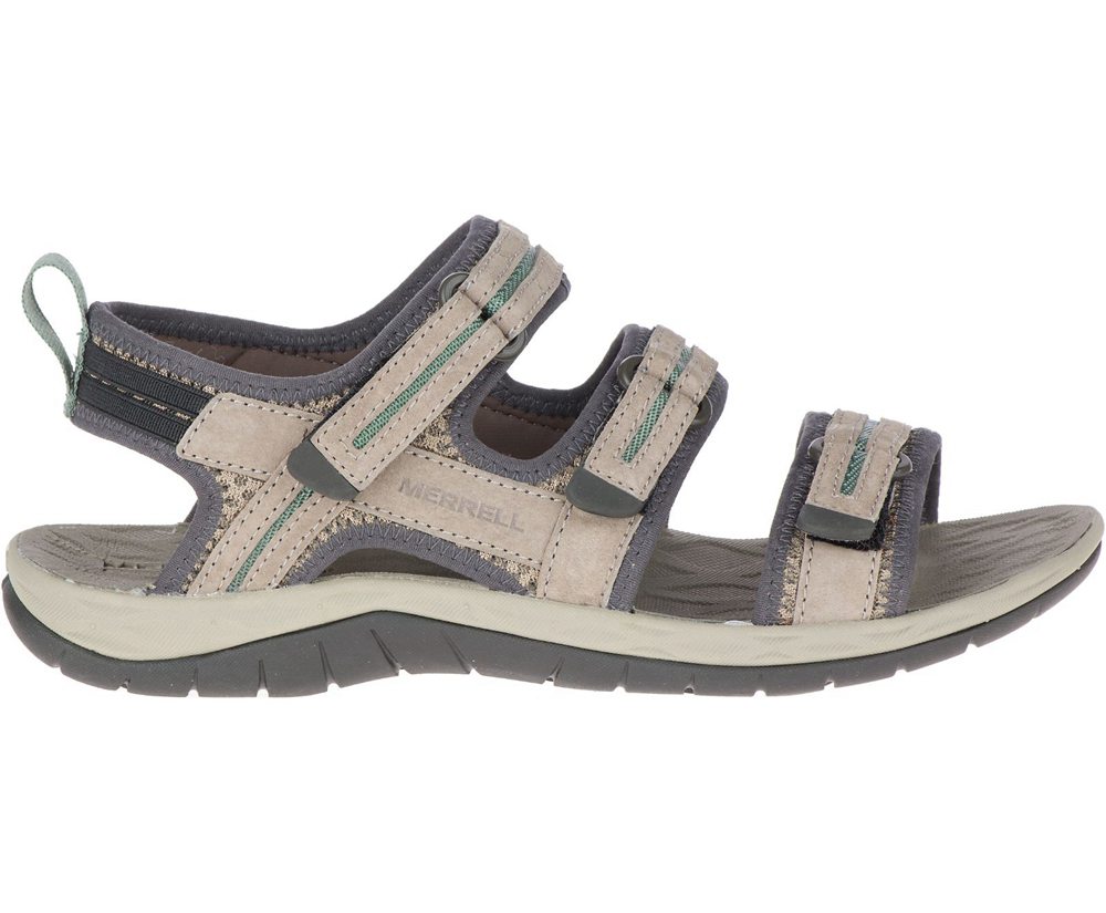 Merrell Sandals Grey - Siren 2 Strap - Womens 57SQUGWCY